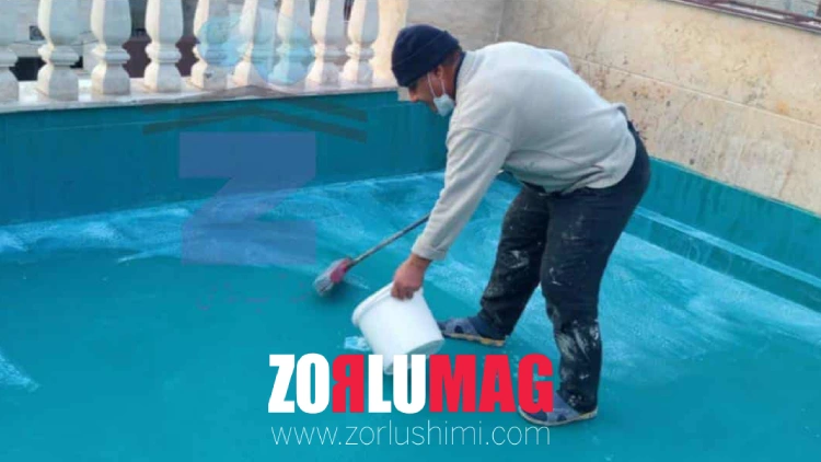 اجرای آب بندی استخر