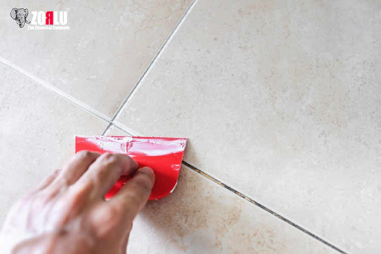 بندکشی ترک خورده سرامیک پله به پله